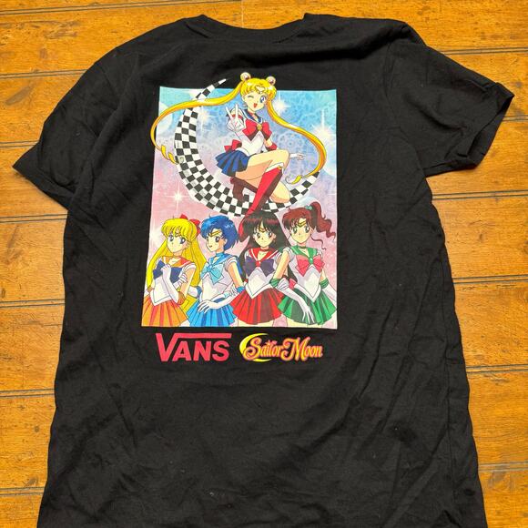 Vans sailor moon collaboration Tshirt men’s size small - Picture 2 of 7